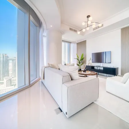 Downtown Luxury - Stunning Burj Khalifa & Sea View - 5 Minutes Walk To Dubai Mall Room photo